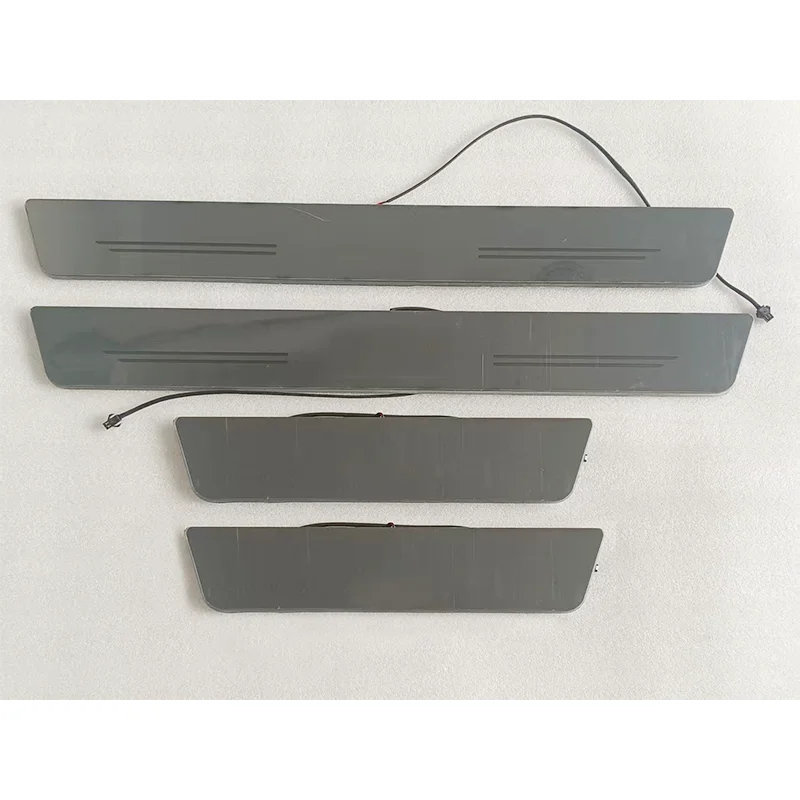Pvc Plastic Door plate Trim for RANGER 2012-2019 T6 T7 T8 Led Door sill plate Welcome pedal Scuff Plate Exterior Accessories view 5