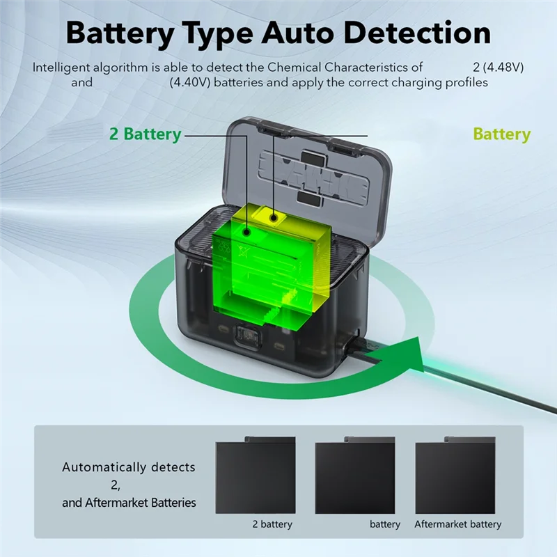 

For Insta360 Ace Pro2 Battery Fast Charging Charger Bidirectional Smart Charging Battery Manager