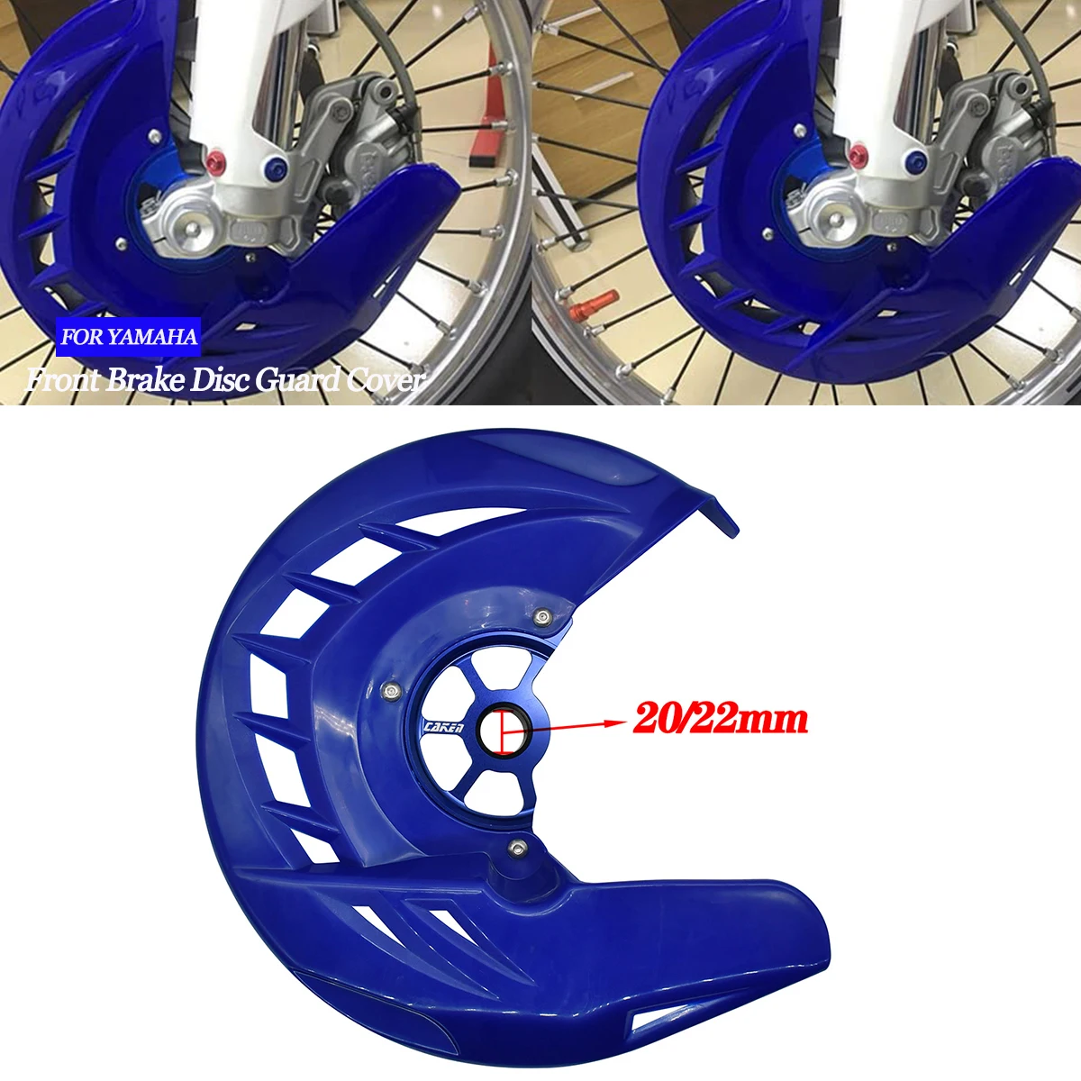 

Motocross Front Brake Disc Guard Cover Protector For YAMAHA YZ125 YZ250 YZ250F YZ450F YZ125X YZ250X WR125 WR250 WR250F WR450F