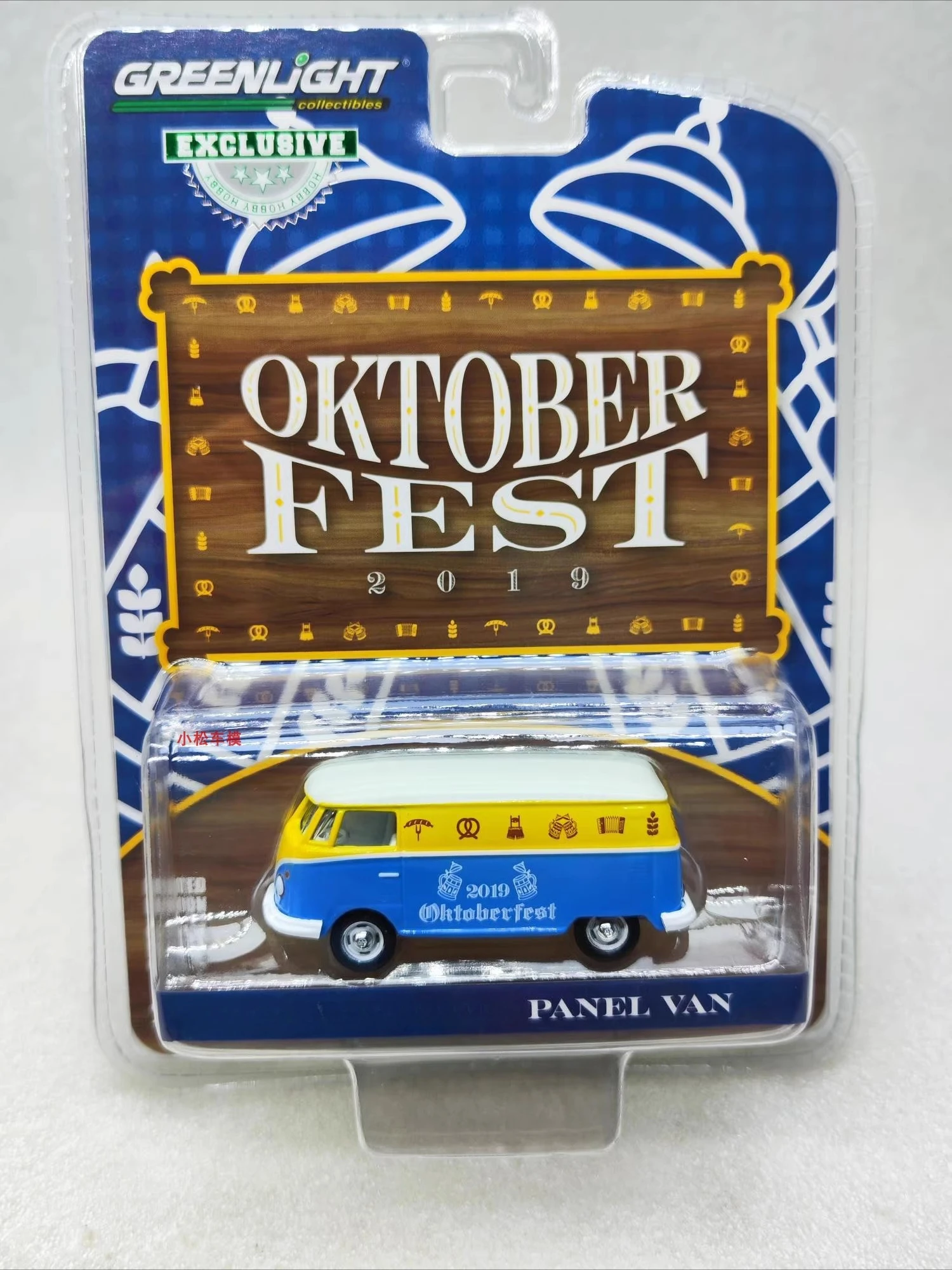 

1:64 2019 Тип 2-панельный фургон Высокая имитация сплава Модель автомобиля Коллекционная игрушка Подарок Сувенир Дисплей Орнамент