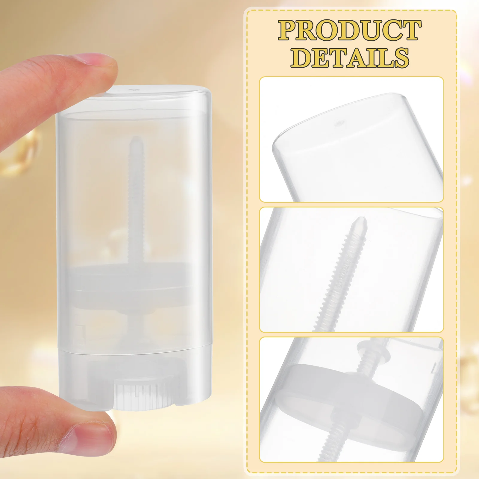10Pcs Empty Sub Bottle for Creams Portable Reliable Sub Package Holder Ideal Refillable Container for Facial Care