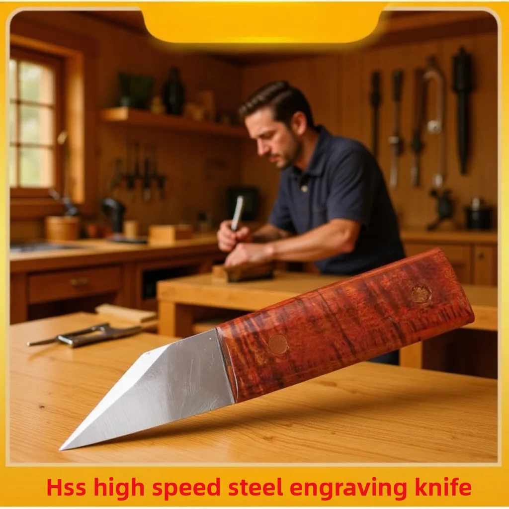 

Violin/viola carving knife repair tool, HSS high-speed steel carving knife