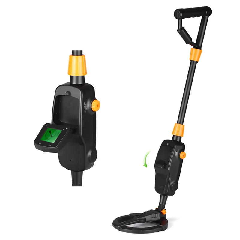 1 Set Underground Metal Detector Gold Detector Treasure Hunter Detecting Pinpointer With Waterproof Search Coil MD1008A-A31R