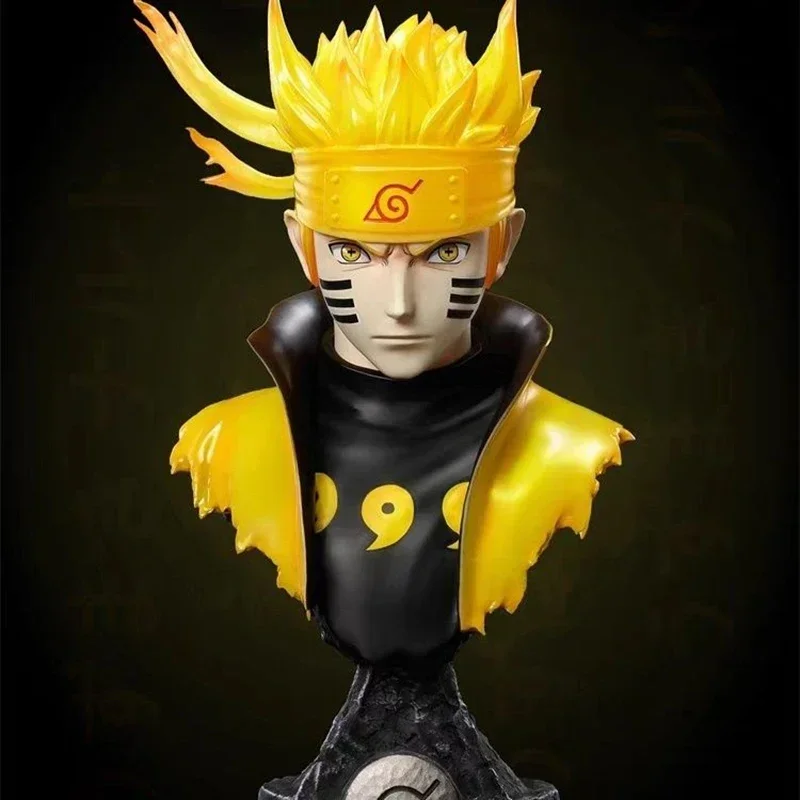 Uzumaki Naruto Figurine Namikaze Minato Action Figures Bust PVC Anime Collection Model Desktop Decoration Toys Doll Gifts