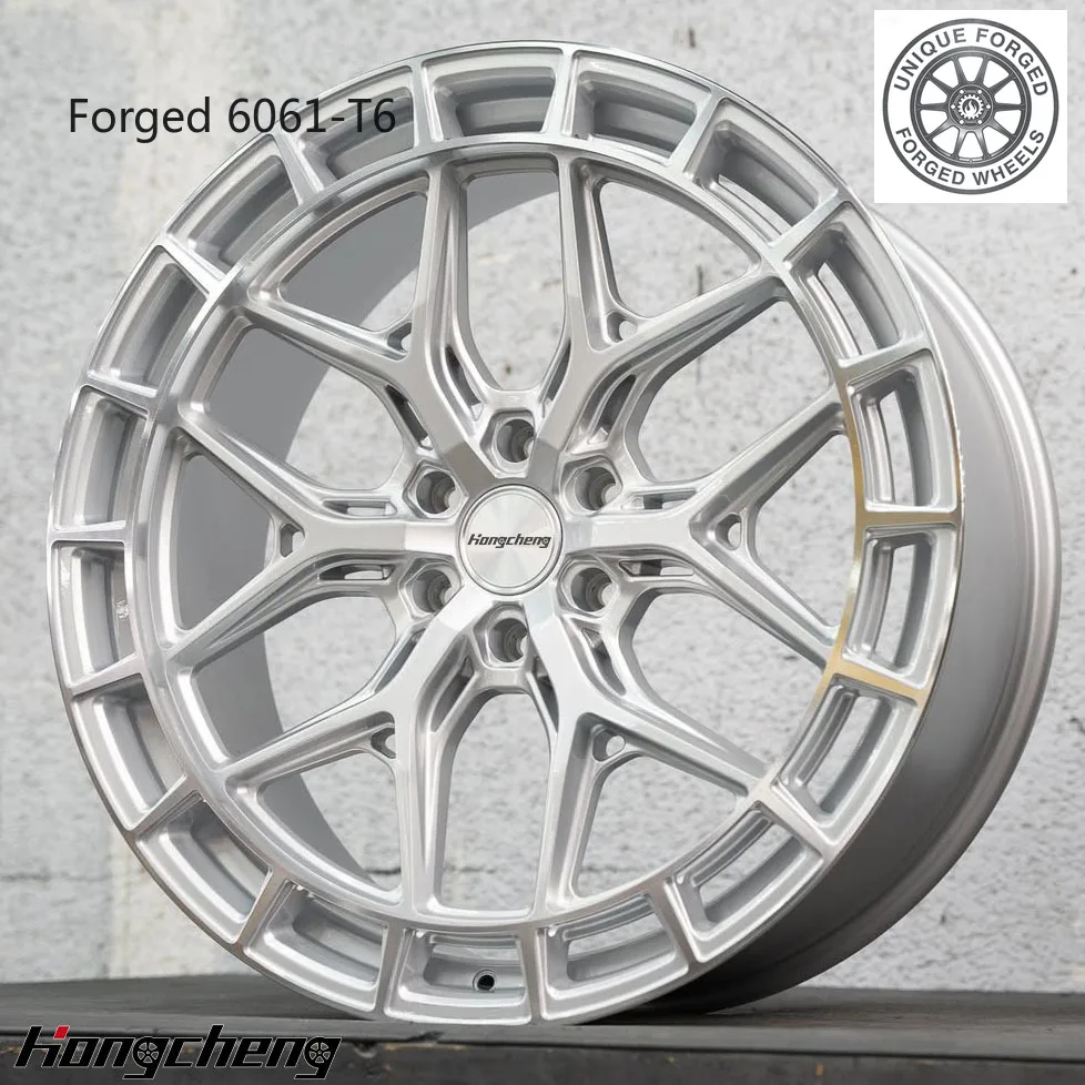 New model of 26Forged Wheels Custom 1 Piece 6X139.7 6X135 6X114.3 18 19 20 21 22 Inch Alloy Deep Concave Rims for Racing Car