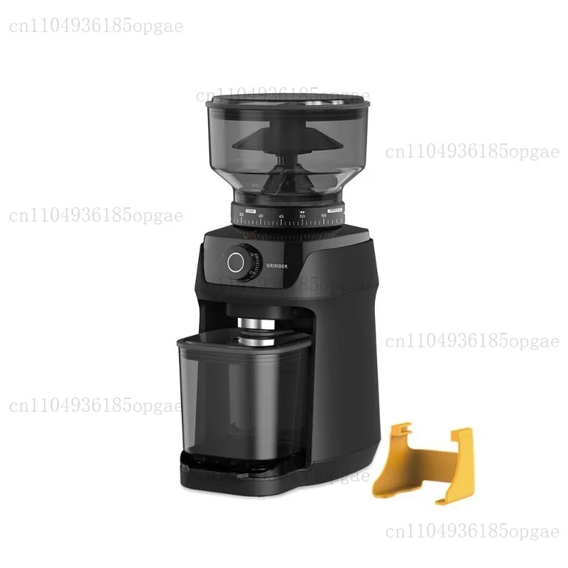 Household 65-gear adjustable thickness coffee beans dry grinding, grinding and grinding timing electric grinder