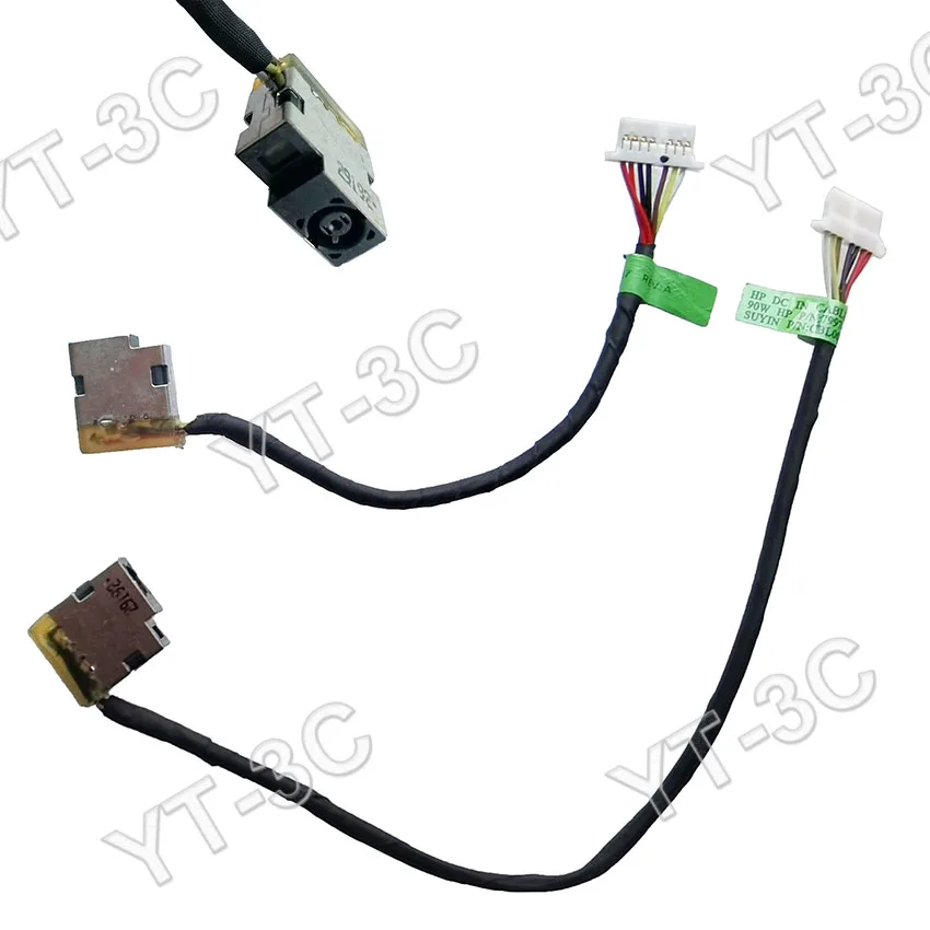 1-10PCSNew DC Power Jack Plug in Cable For HP 15-AC AY 17-X 14-AC AM AN AJ 340 348 G3 G4 G5 TPN-C125