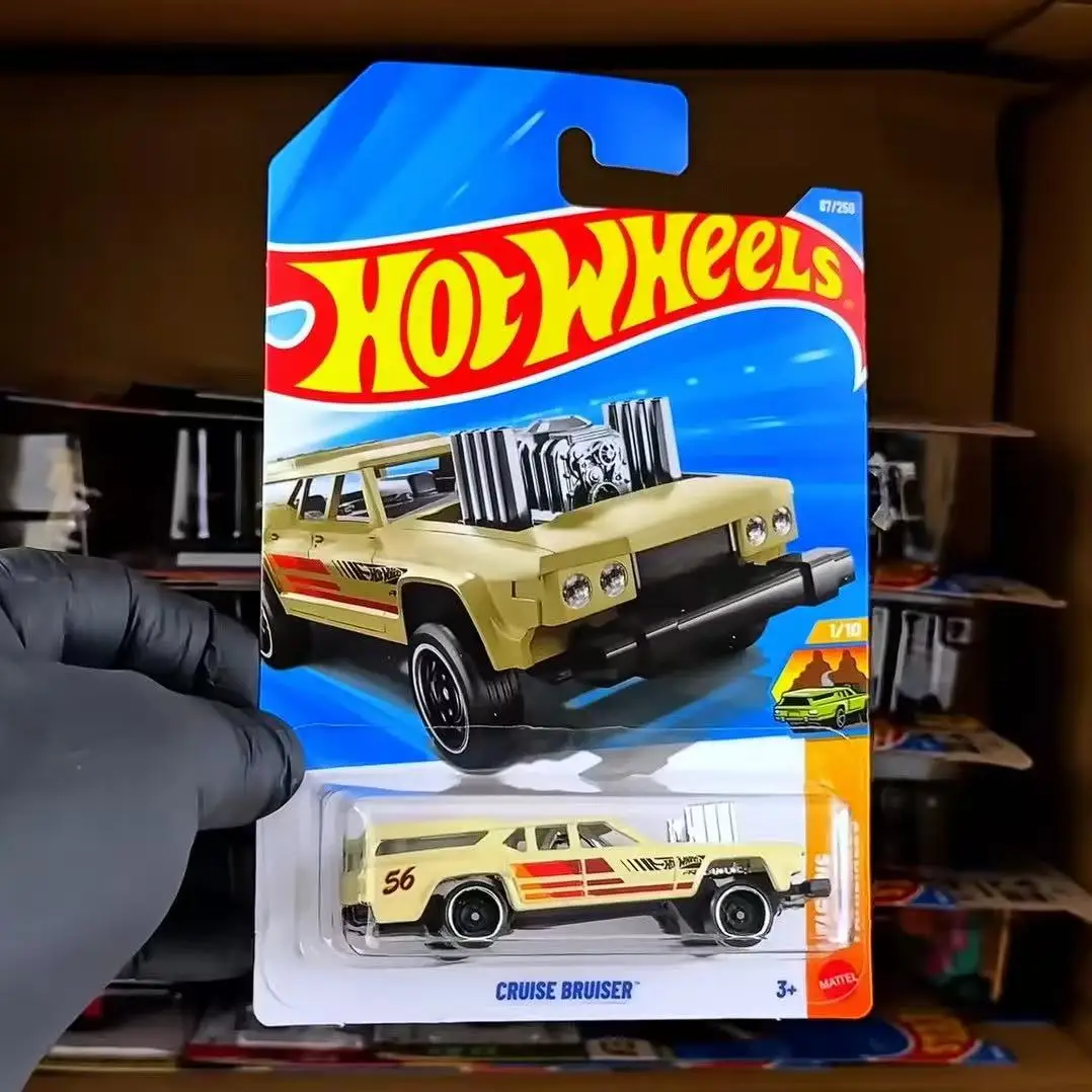 

2026-87 Hot Wheels Cars Cruise Bruiser 1/64 Коллекция металлических литых моделей игрушечных транспортных средств