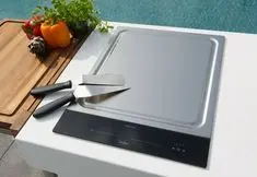 Hot saleCommercial Grill Built-In Electric Induction Teppanyaki Modular Cooking Equipment Japanese Teppanyaki Table Grill
