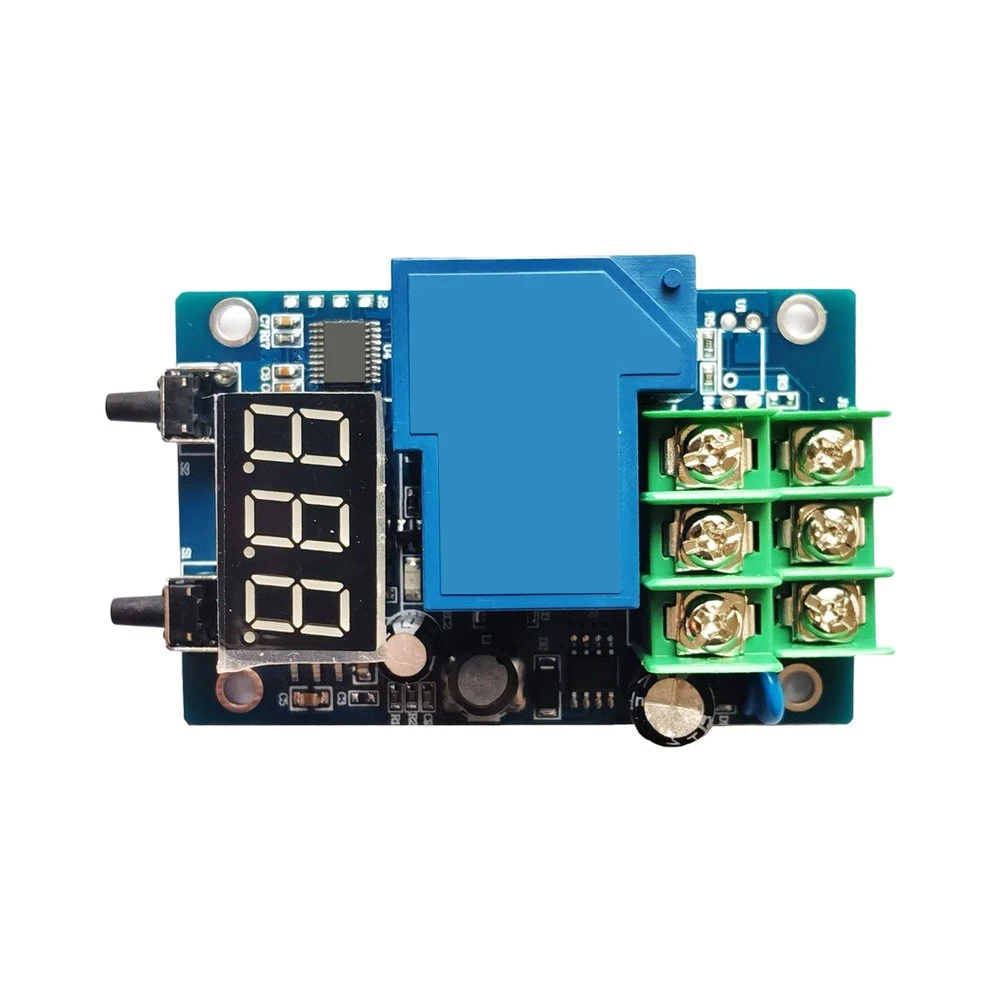 DC Power Detection Switch for 7V-80V Voltage Range with Digital Display Configurable Thresholds and Protection