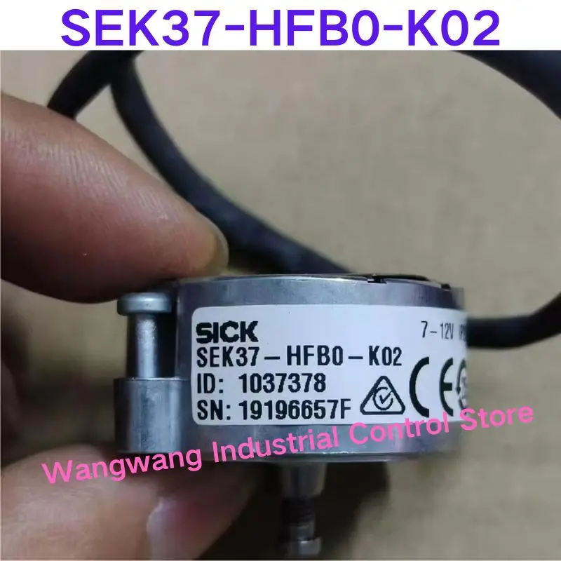 Second-hand test OK , SEK37-HFB0-K02 high-precision position encoder