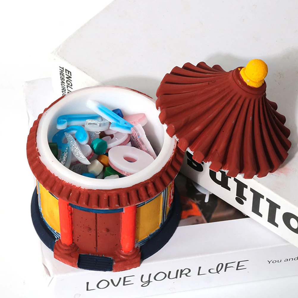 

Flexible Architecture Mold Silicone Storage Holder Creative Kit Perfect For Kids