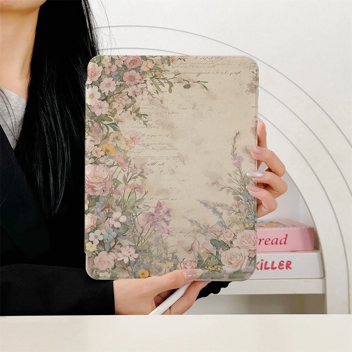 

360 ° Rotating Foldable Case to Easily Protect Your Pad: Compatible with iPad Air 6,Air 5,4,10,2024,air m3/a16 2025