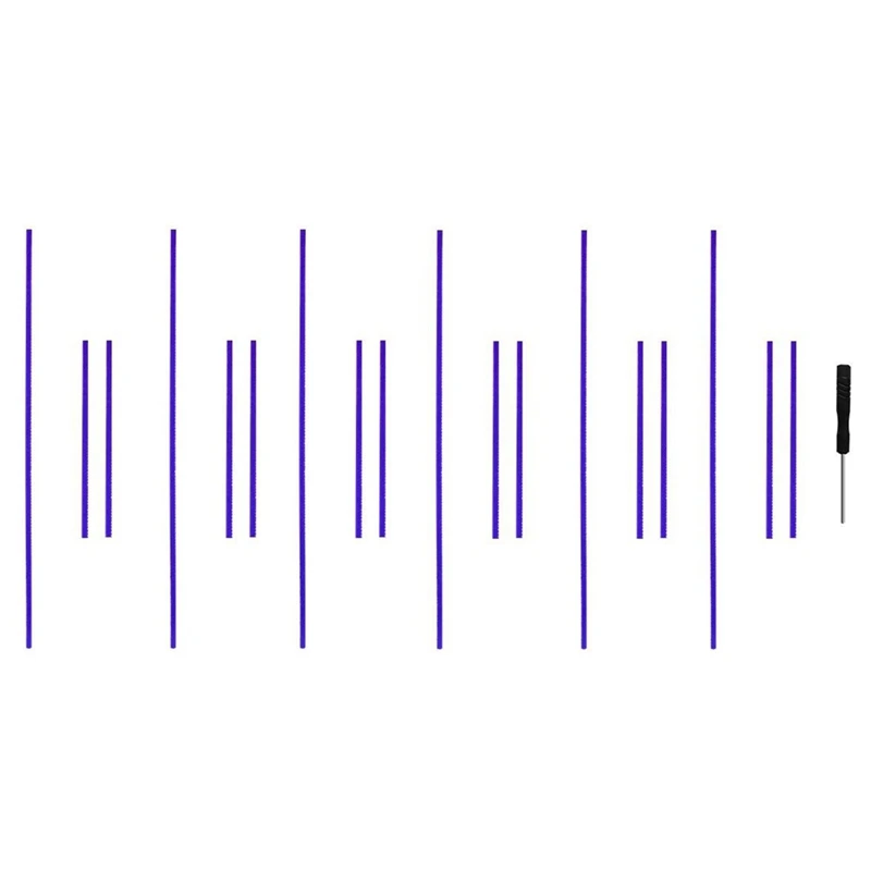 Strisce morbide in peluche per Dyson V6 V7 V8 V10 V11 aspirapolvere Soft Roller Head accessori di ricambio 6 set