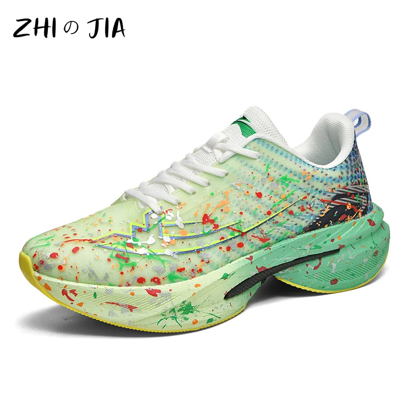 

Men's New Sports Shoes Summer Couple Mesh Breathable Shoes Outdoor Lightweight Running Fitness Sneaker Fashion Trendy Footwear