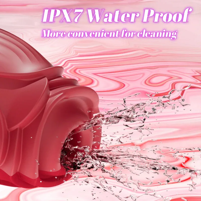 هزاز مص قوي للنساء محفز البظر الفراغي أنثى الفم الحلمة البظر مصاصة تهتز الكبار الجنس روز اللعب