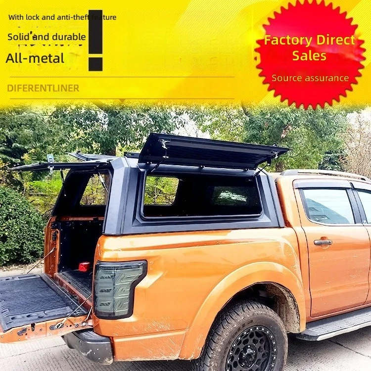 Upgrade Truck Bed Cover for Toyota TACOMA, High Canopy Cap Accessory,Multi-Functional Rear Box Lid,Compatible FOR TACOMA Models