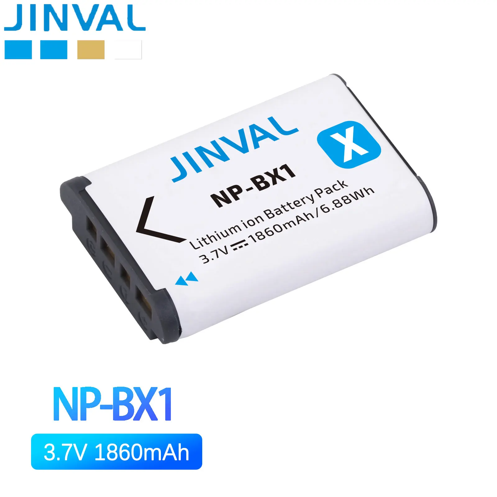 JINVAL 1860mAh NP-BX1 Battery BX1 Fast Dual Charger For Sony ZV-1 RX100 VII RX1 RX1R ZV-1 II RX100 II RX100 III DSC-HX80 HX90V