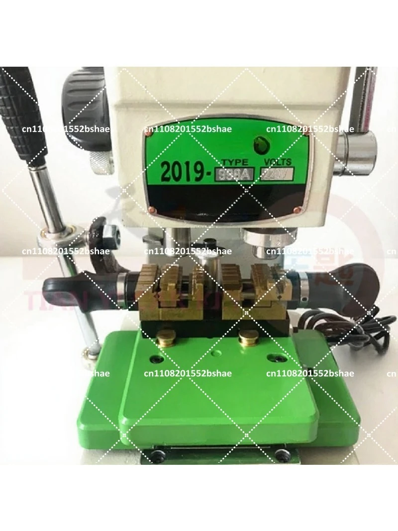 Vertical Key Cutting Machine 220V Key Cutter Copy Duplicator Car Door Key Drill Maker Locksmith Tools