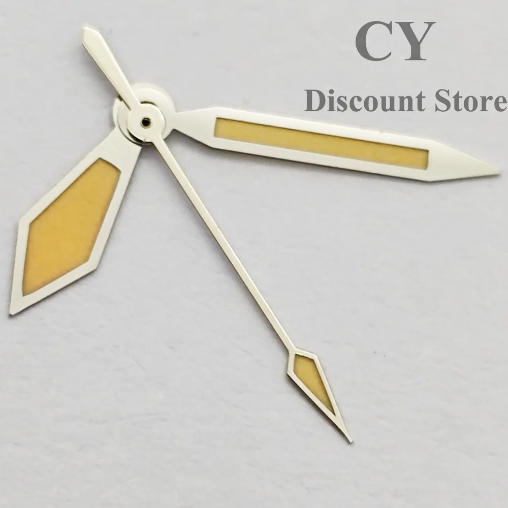 ريتشوس NH35 ساعة يد فضية خضراء ساعة يد تناسب NH35 NH36 ETA2824 2836 Miyota8215 Mingzhu DG2813 3804 حركة #3