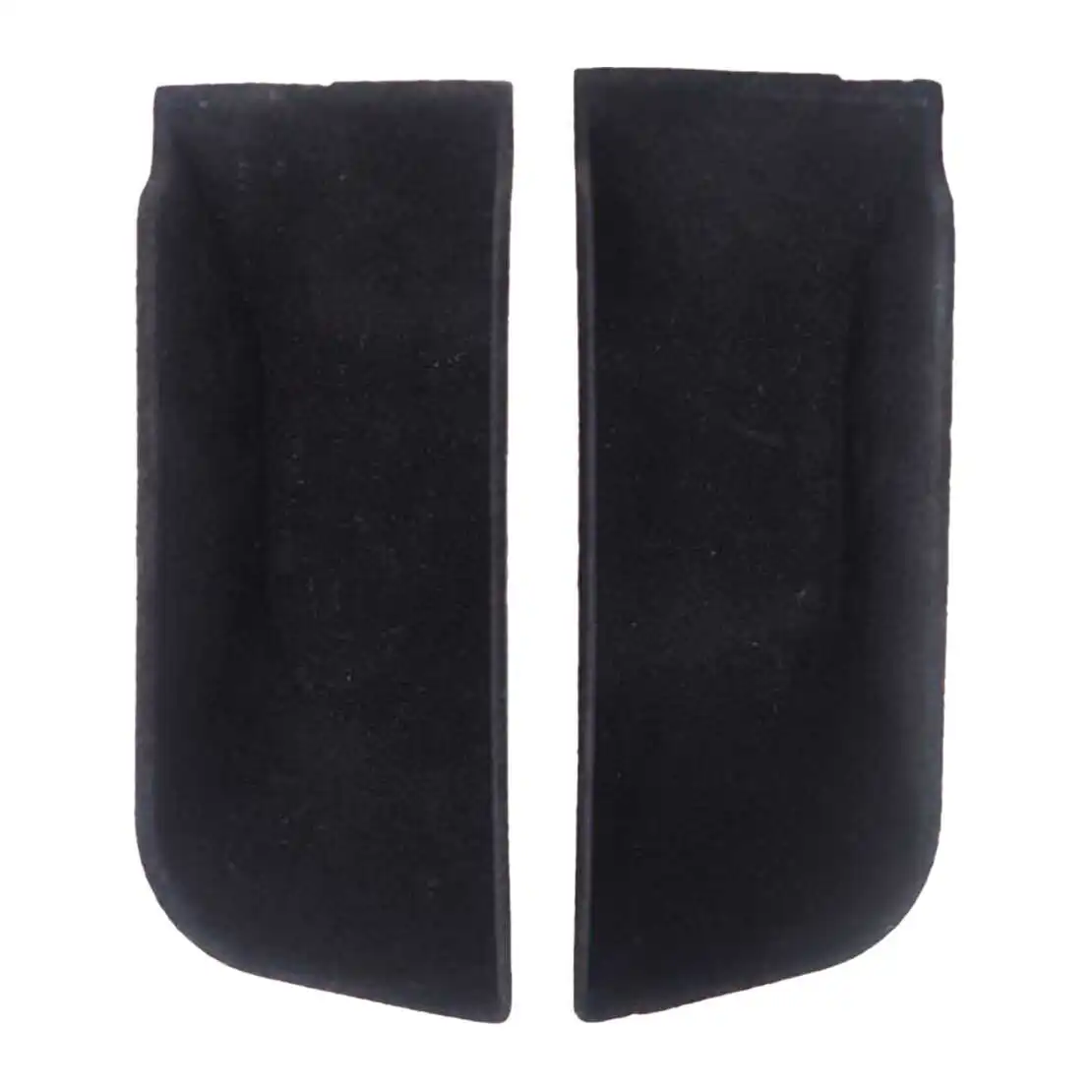

1 Pair Car Door Grip Storage Pocket With Flocking Interior Fit For Land Rover Defender 90 110 130 2020-2024 Black