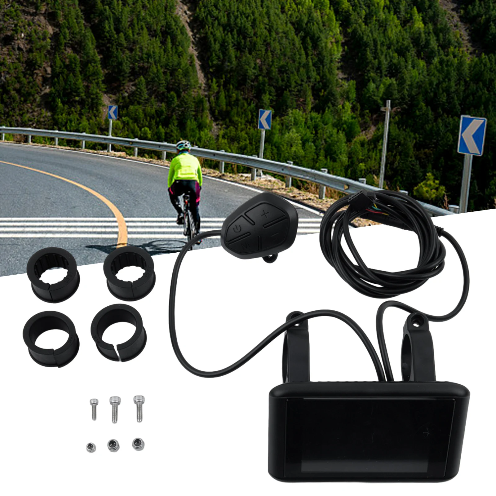 For Cycling Dashboard Ebike Display Power Indicator Mileage Display For Electric Bicycle Real-time Speed Display