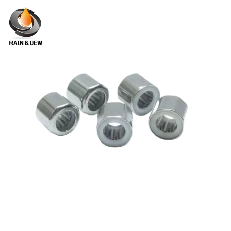 2Pcs Needle Bearing EWC1010 10x16x10 mm  One Way Clutch Needle Roller Bearing 10x16x10mm hexagon Fishing gear