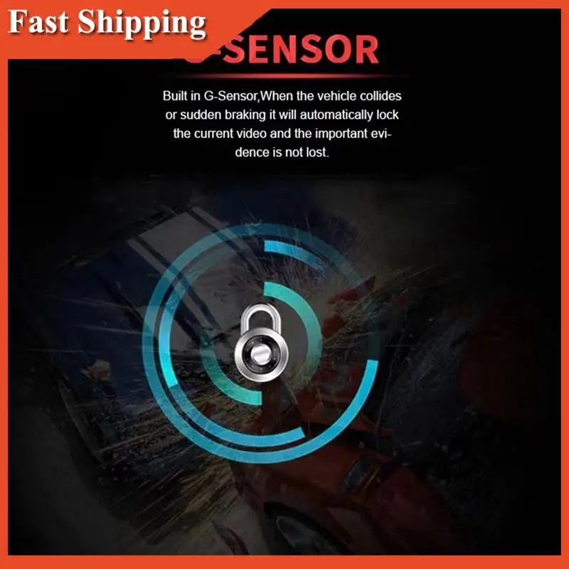 Registrador de conducción WIFI eficiente de 10 pulgadas 4K HD pantalla completa frontal y trasera grabación Dual teléfono móvil WIFI