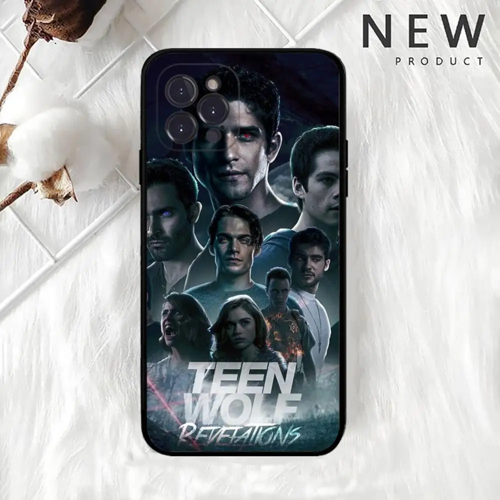 Teen Wolf Phone Case For IPhone 15 14 13 12 Mini 11 Pro XS Max X XR SE 6 7 8 Plus Soft Silicone Cover