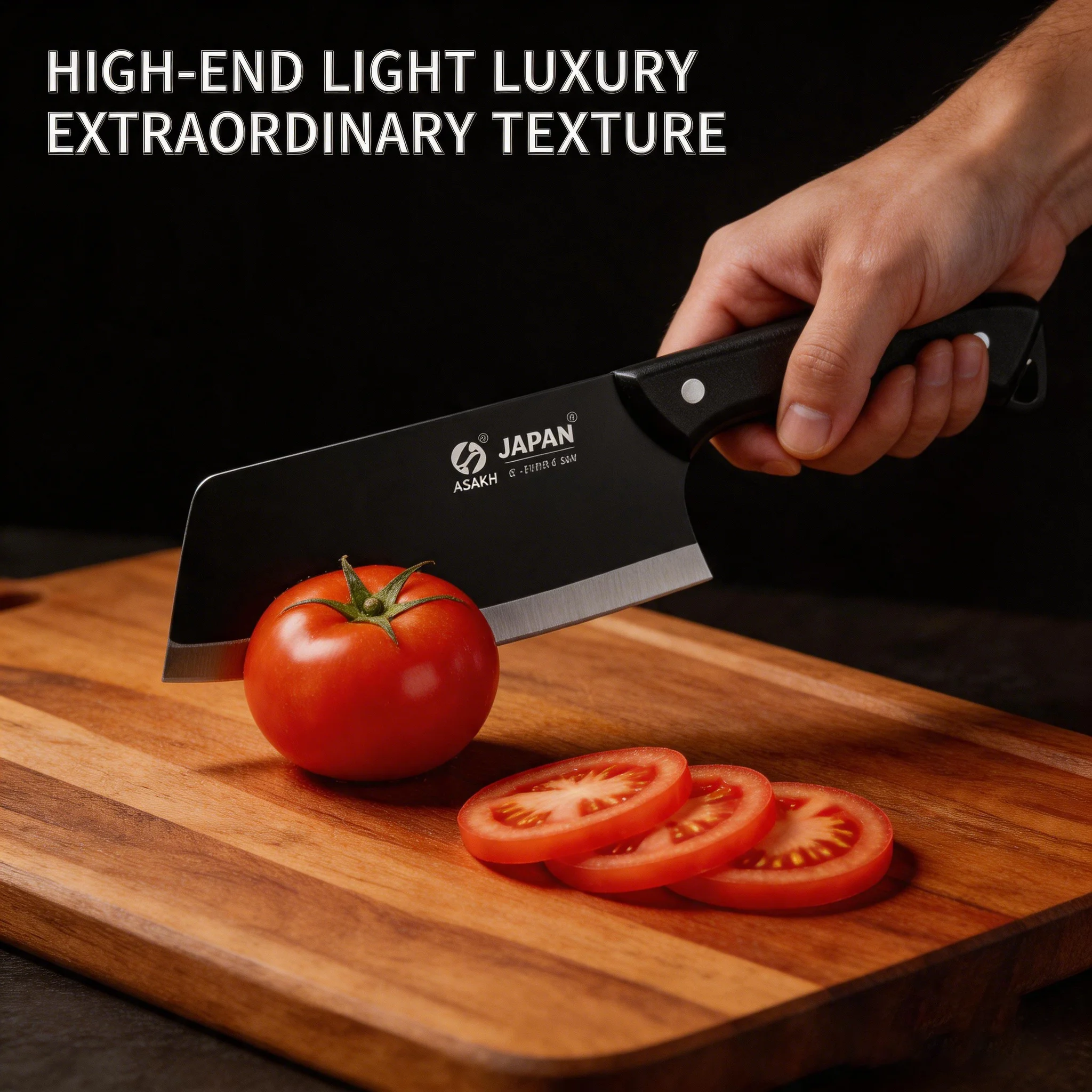 3Cr13 Stainless Steel Knives Kitchen Slicing Knife Chinese Chef's Butcher Knife Plastic Forged Blade Knives Cooking Cleaver