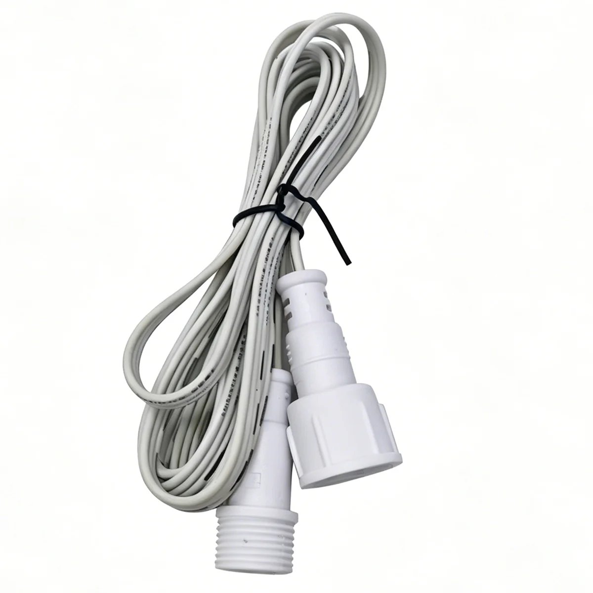 White Flat 18AWG 3 Core Waterproof Extension Cable xConnect Type Male One End Female Other End