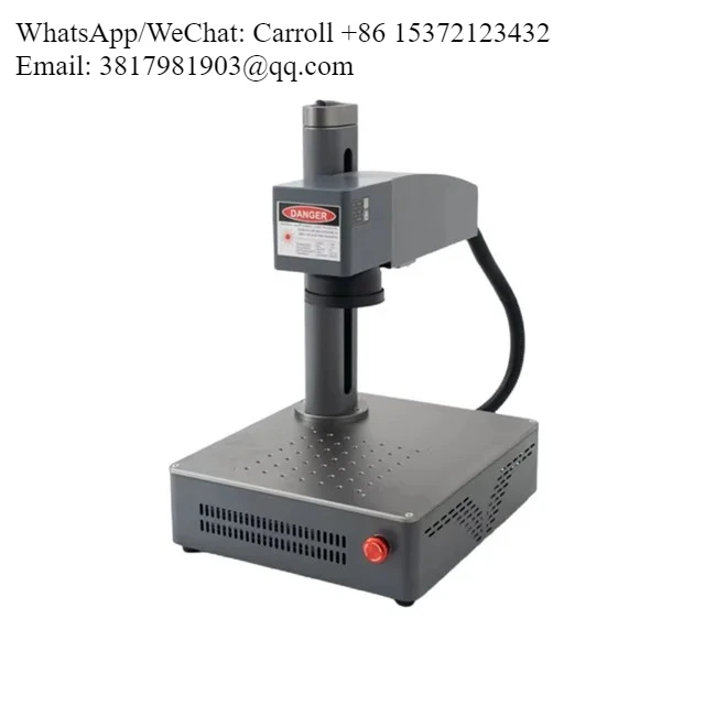 

20W S4 DAJA Fiber Laser Jewelry Cutting Graving Metal Laser Printer Marking Name Necklace Machine Metal Lazer Engraving Machine