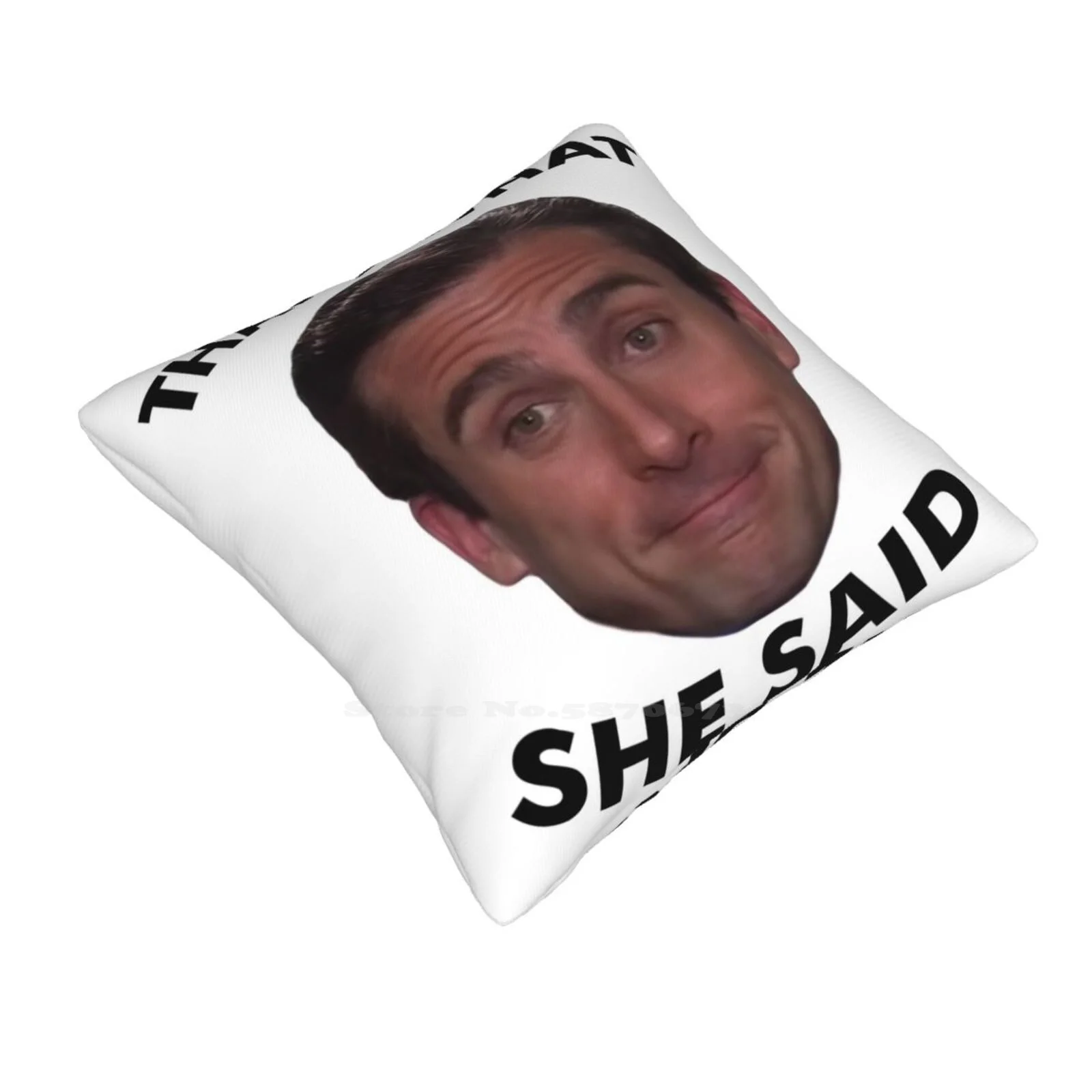 Michael That's What She Said Fashion Sofa Throw Pillow Cover Pillowcase The Office Us Thats What She Said Michael Kevin Malone