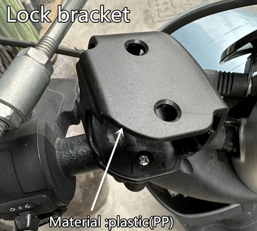 Falante Motorcycle Disc Brake Locks Sleeve Lock Seat Special Frame Locks Lock Bracket Stand Holder Motobike  Bicycle Accessories