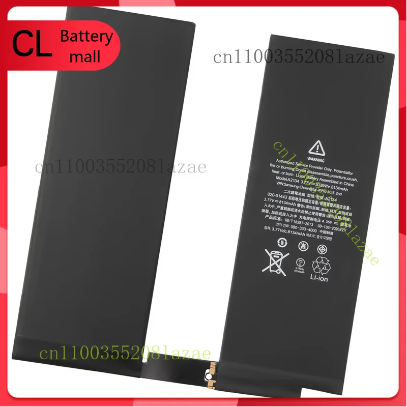 

Battery Replacement For iPad Air 3 A2152 A2153 A2123 020-01443 A2134 8134 mAh
