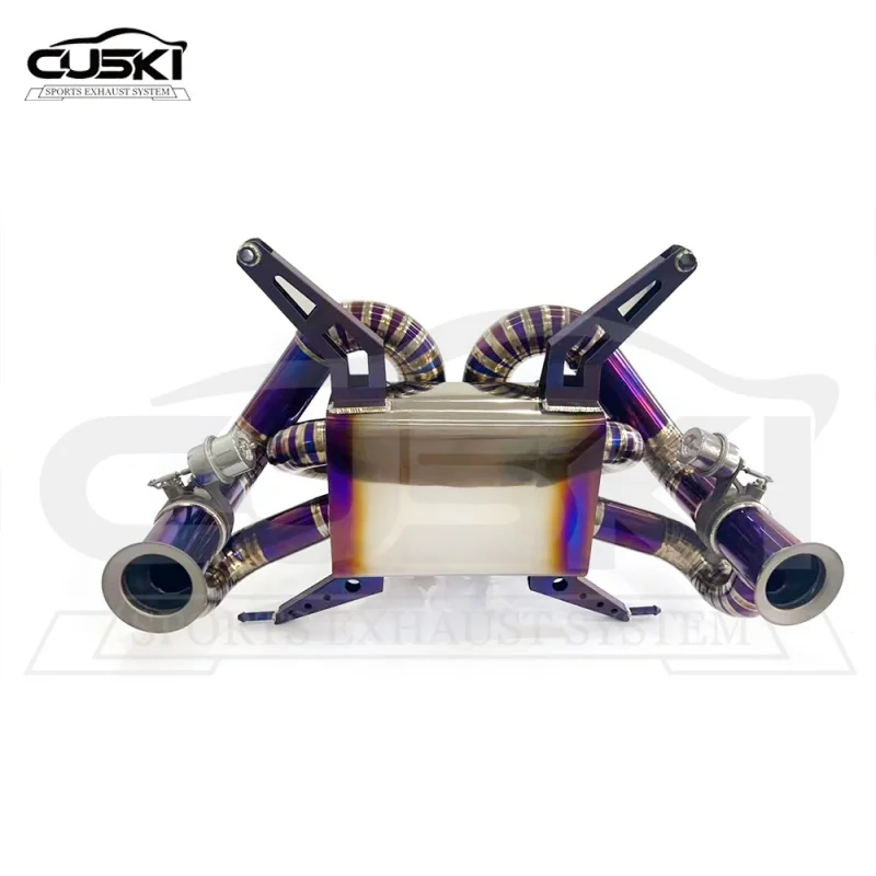 High Quality titanium alloy Polished Exhaust System Catback Exhaust for Lamborghini Aventador 6.5 LP700-4 lp700 2011-2016