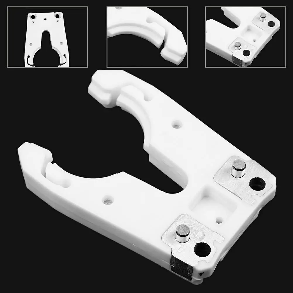 

1PC ISO30 Tool Holder Clamp Shank Clamping Iron ABS Fireproof Rubber Shank Jaws Flame Retardant Rubber For CNC Engraving Machine