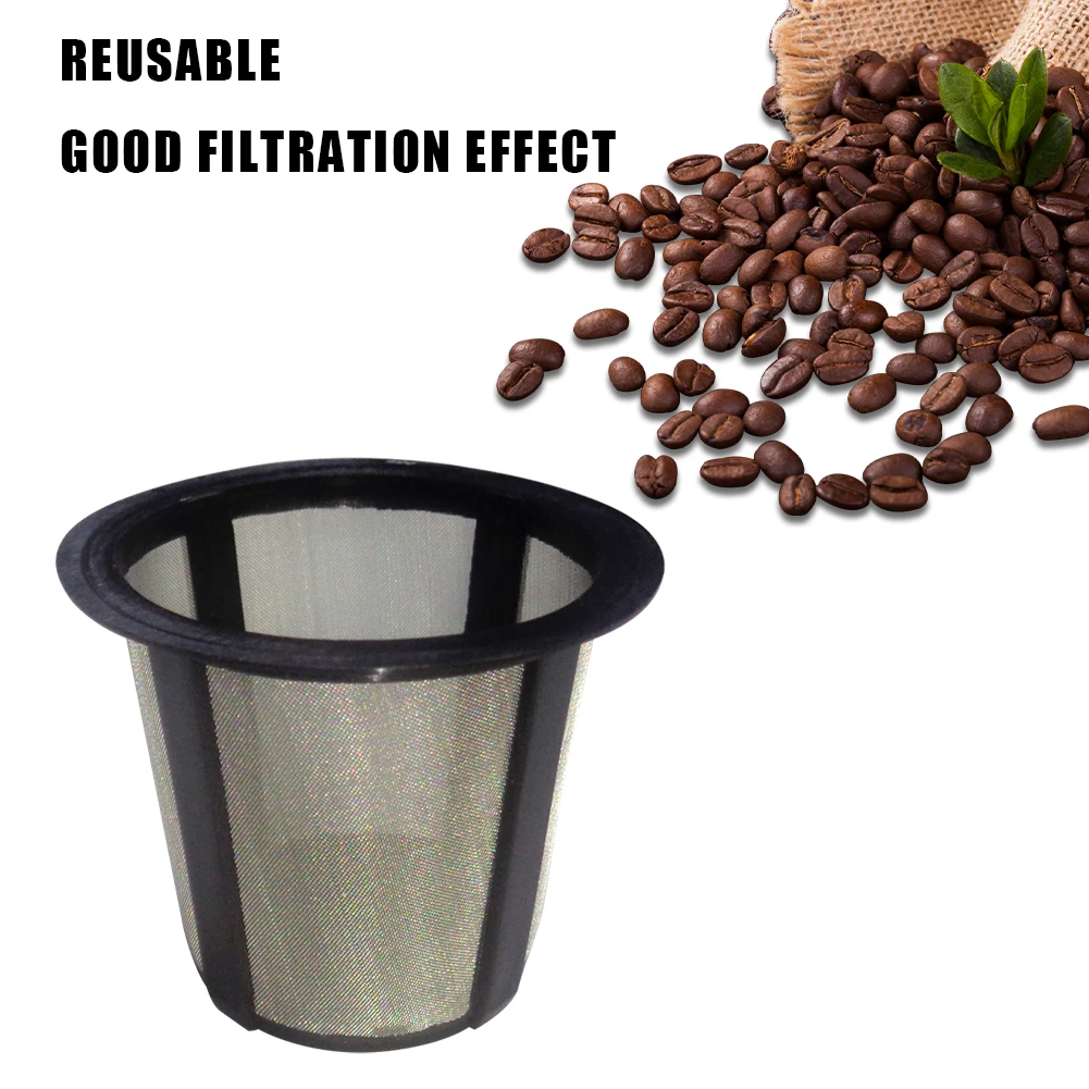 1/2/4pcs 43ml K Cup Pod Coffee Filter Reusable K-Cup Brew Coffee Or Tea Refillable Capsule Filter Sustainable Coffee Accessories