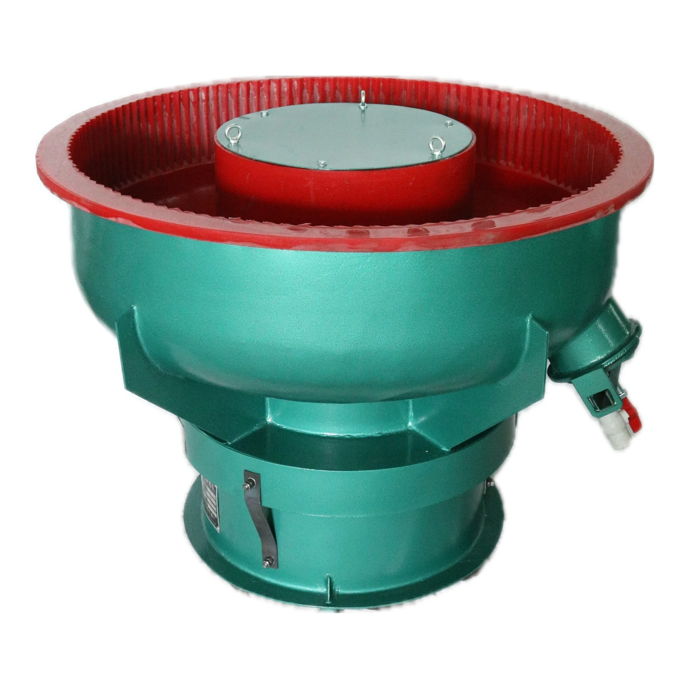 China Factory Vibrator Vibratory Finishing Machine Wholesale 95L Vibrating Polishing Machine To Polish Metal Deburr