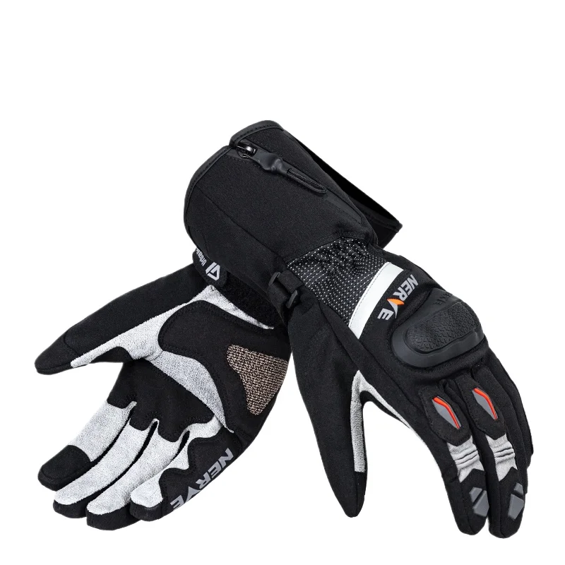

Motorcycle riding electric heating gloves winter warm thickened men cold-proof drop-proof touch screen waterproof