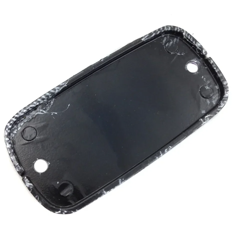Motorcycle Billet Brake Oil Fluid Reservoir Cap for Honda 2002-2011 VTX 1800 Carbon Fibe