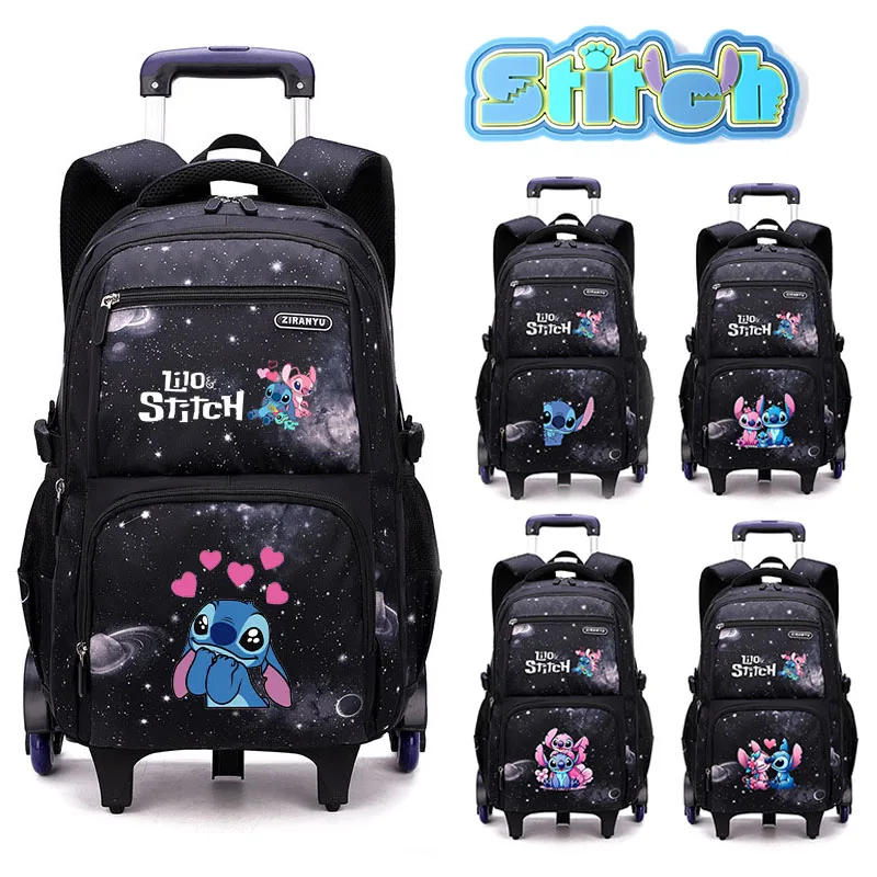 stitch-trolley-schoolbag-cartoon-style-6-wheeled-climbable-stairs-detachable-trolley-suitable-for-travel-and-school