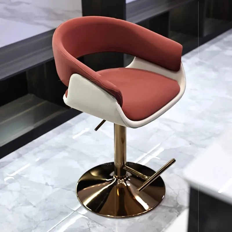 조정 가능한 편안한 바 의자 럭셔리 뷰티 클래식 유행 바 의자 프리미엄 미니멀리스트 Tabourets De Bar 현대 가구