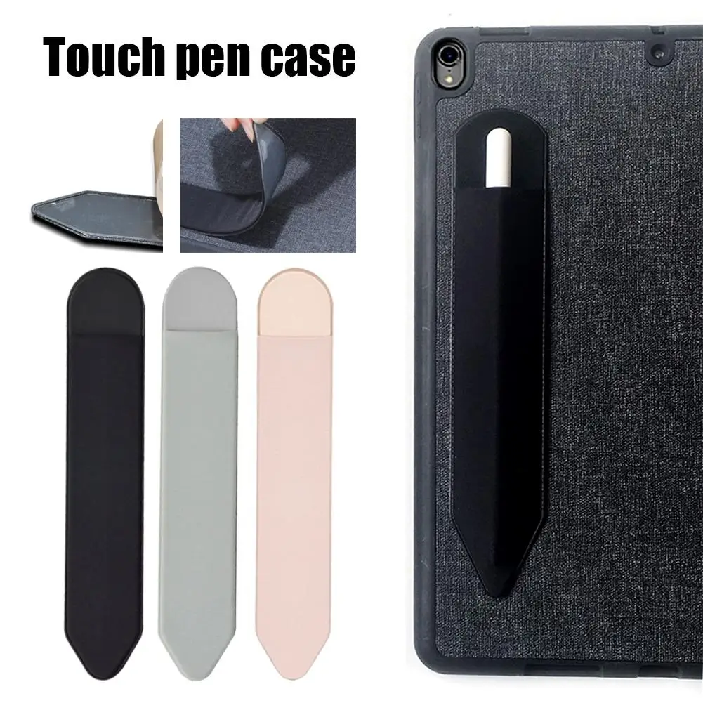 Pencil Cases For IPad Pencil Stick Holder Case Portable Dust-proof Adhesive Protective Stylus Pen Sleeve For Apple Pencil C W6D3