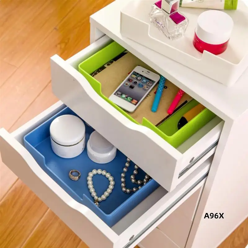 

Letter-Size Tray, A4 Plastic Paper Holder File Organizer, Stackable Letter Tray For Office, School, Home Storage