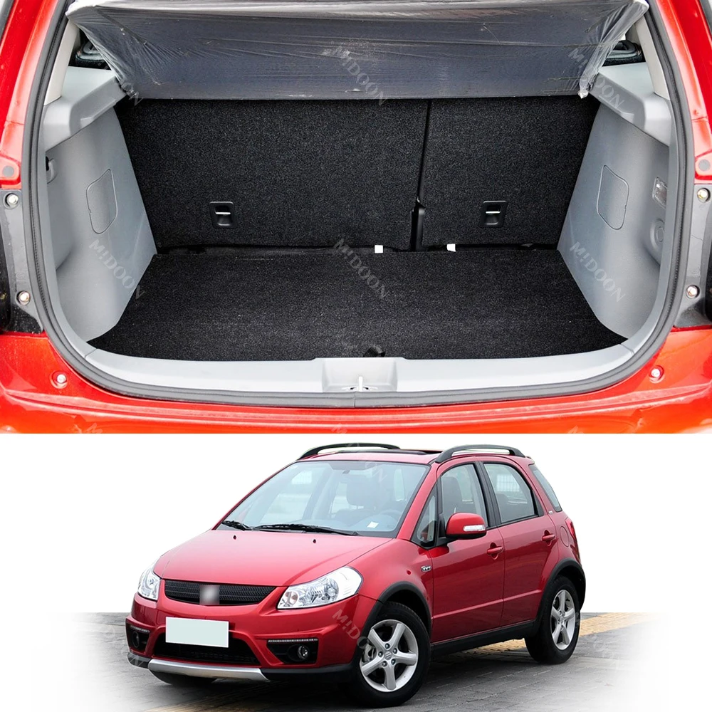 

Auto Full Coverage Trunk Mat For Suzuki Tianyu SX4 Hatchback 2007-2018 Car Anti-dirty Pad Cargo Liner Interior Accessories
