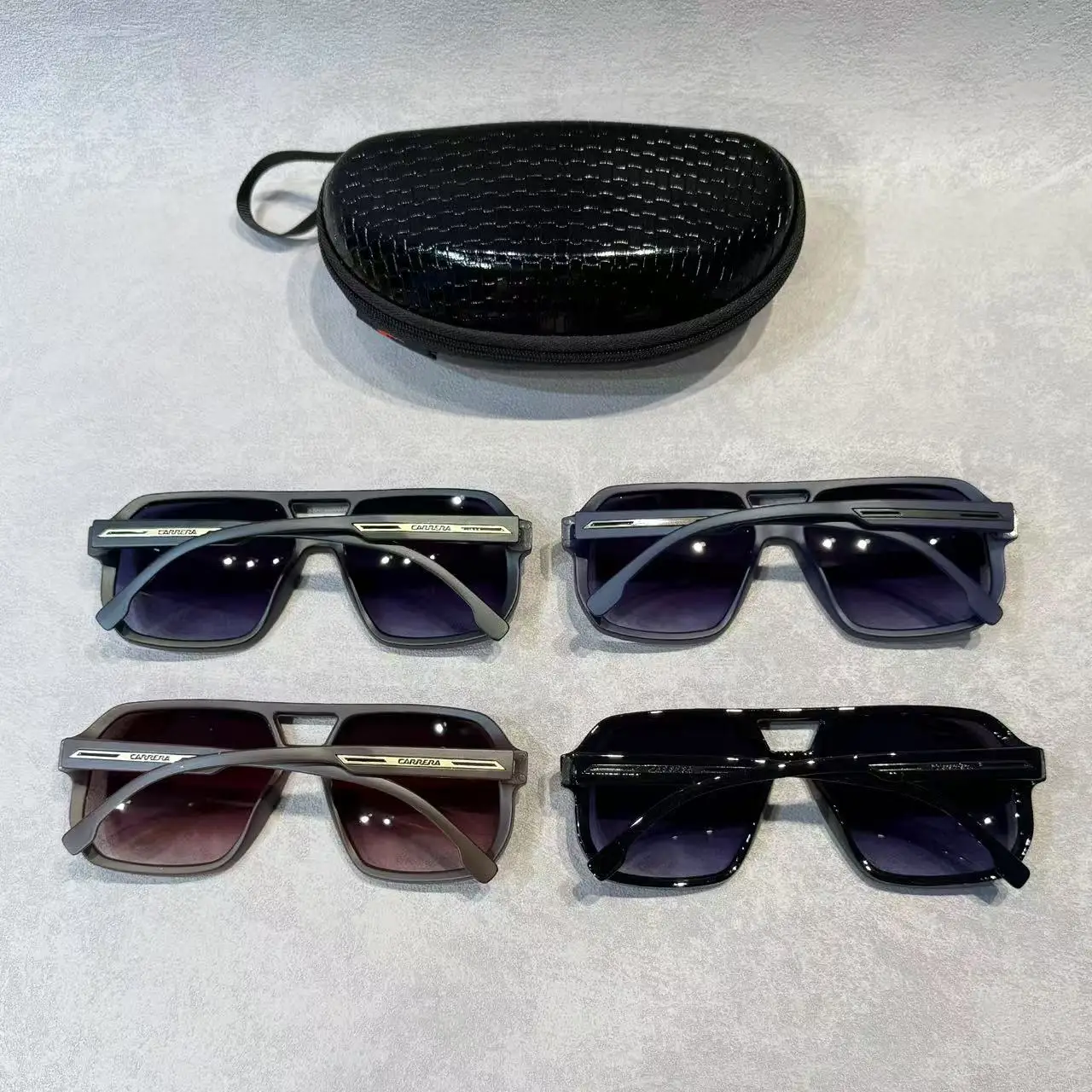 نظارات كاريرا ريترو كلاسيكية للرجال والنساء، إطار معدني للقيادة الرياضية، نظارات UV400 8909