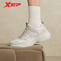 Xtep Casual Shoes For Women 2024 Summer Vintage Women's Sports Shoes Trekking Stability Wear-Resistant Sneakers 876218320019