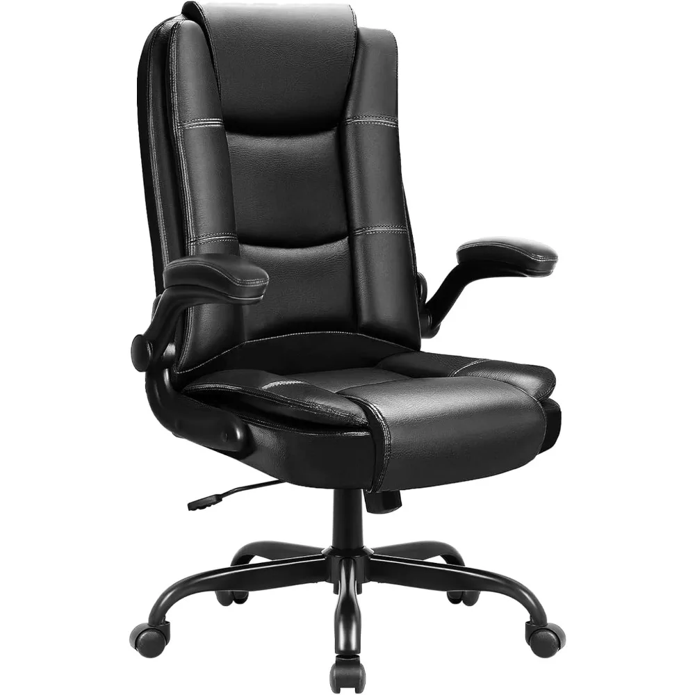 

Big and Tall Office-Chair Computer Desk Chair - Ergonomic High Back Lumbar Support Home Office Chair