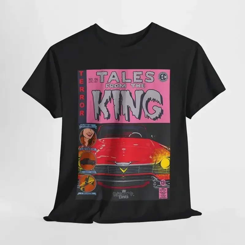 Christine Movie Tales From Stephen King Horror Comic T Shirt Heavy Cotton
